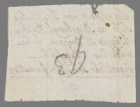 L 02306
<br/>
Label met opschrift
<br/>
<em>Escher von der Linth, Johannes Conrad (1767-1823)</em>